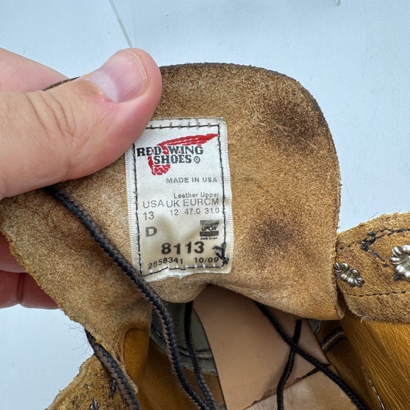 Red Wing Boots Iron Ranger 8113 US Size 13 - Picture 9 of 15